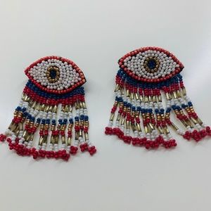 Beaded Eyes Earrings